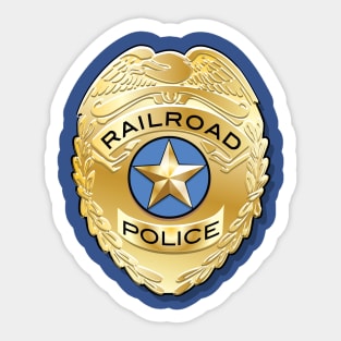 Railroad Police Sticker